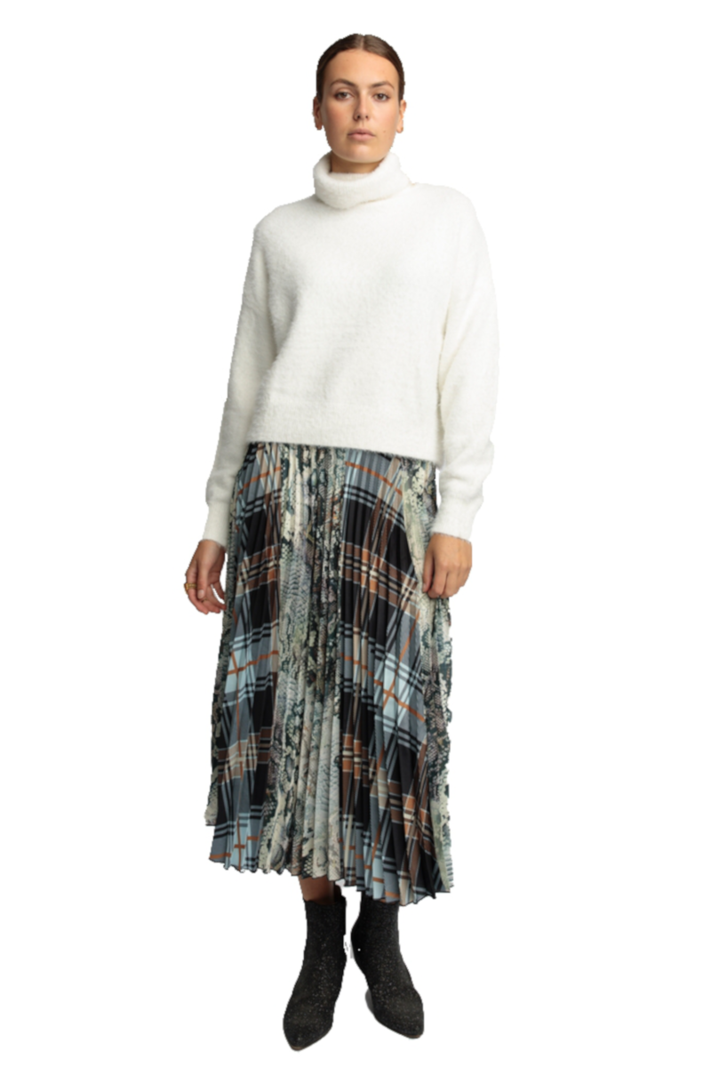 Inzagi - Penelope Pleat Skirt