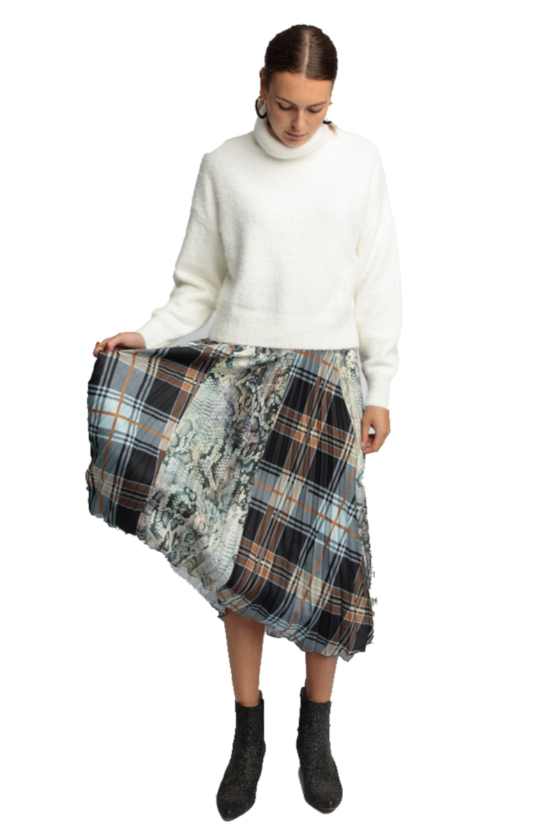 Inzagi - Penelope Pleat Skirt