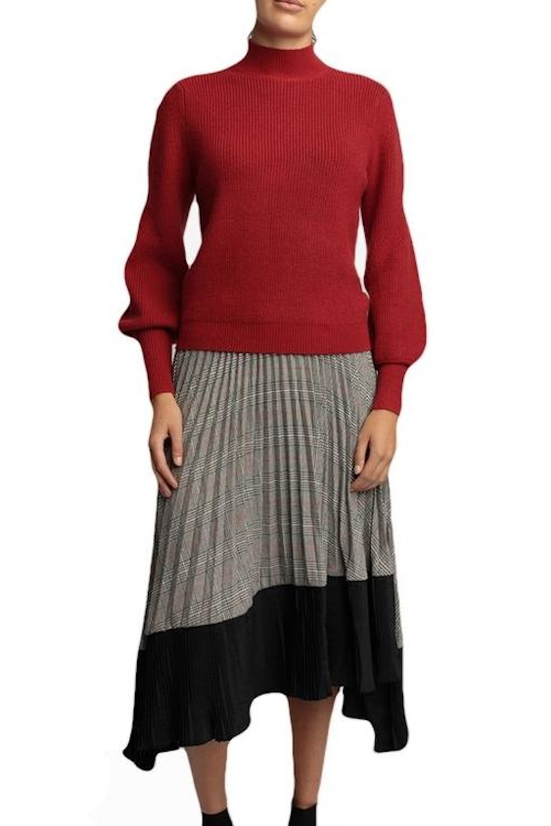 Inzagi - Constance Knit Red