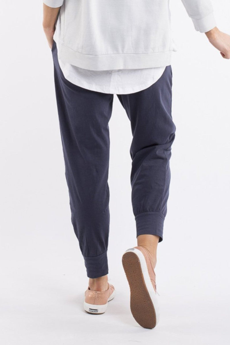 Elm - Wash Out Lounge Pants Navy