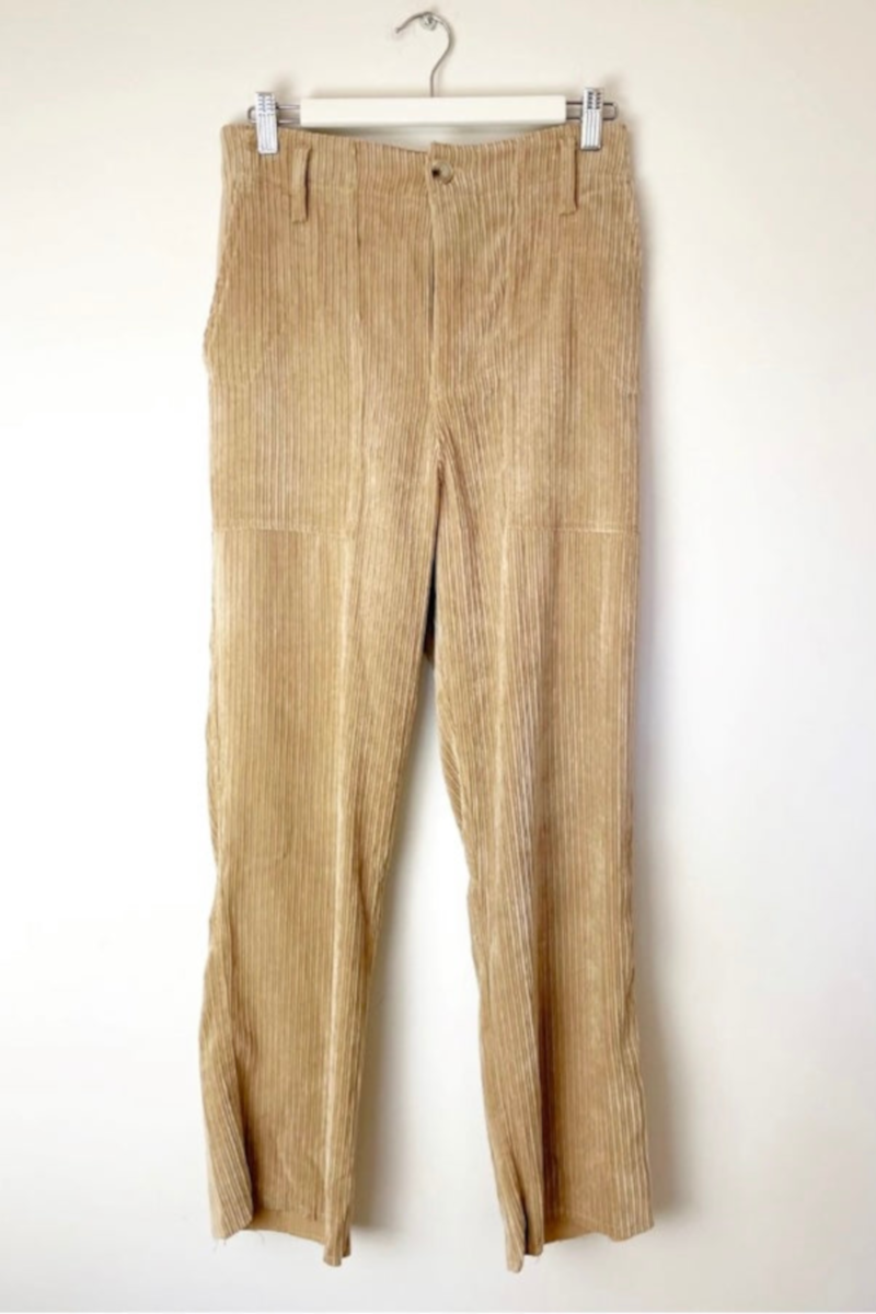 Little Lies - Relaxed Cord Pant Camel