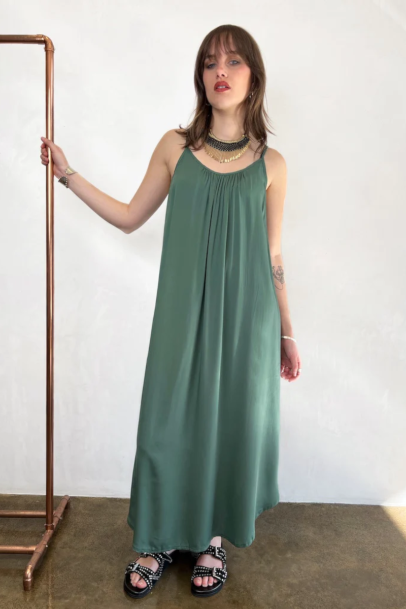 Inzagi - Nusa Maxi Dress Khaki