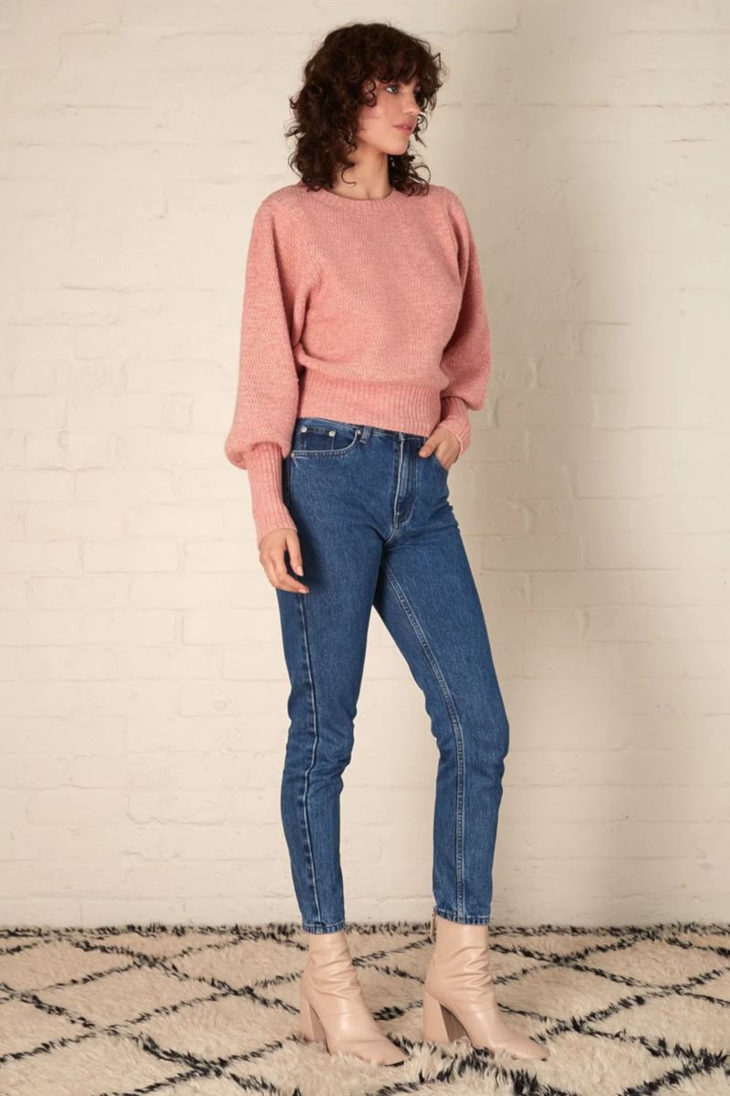 Esmaee - Arctic Jumper  Pink Marle